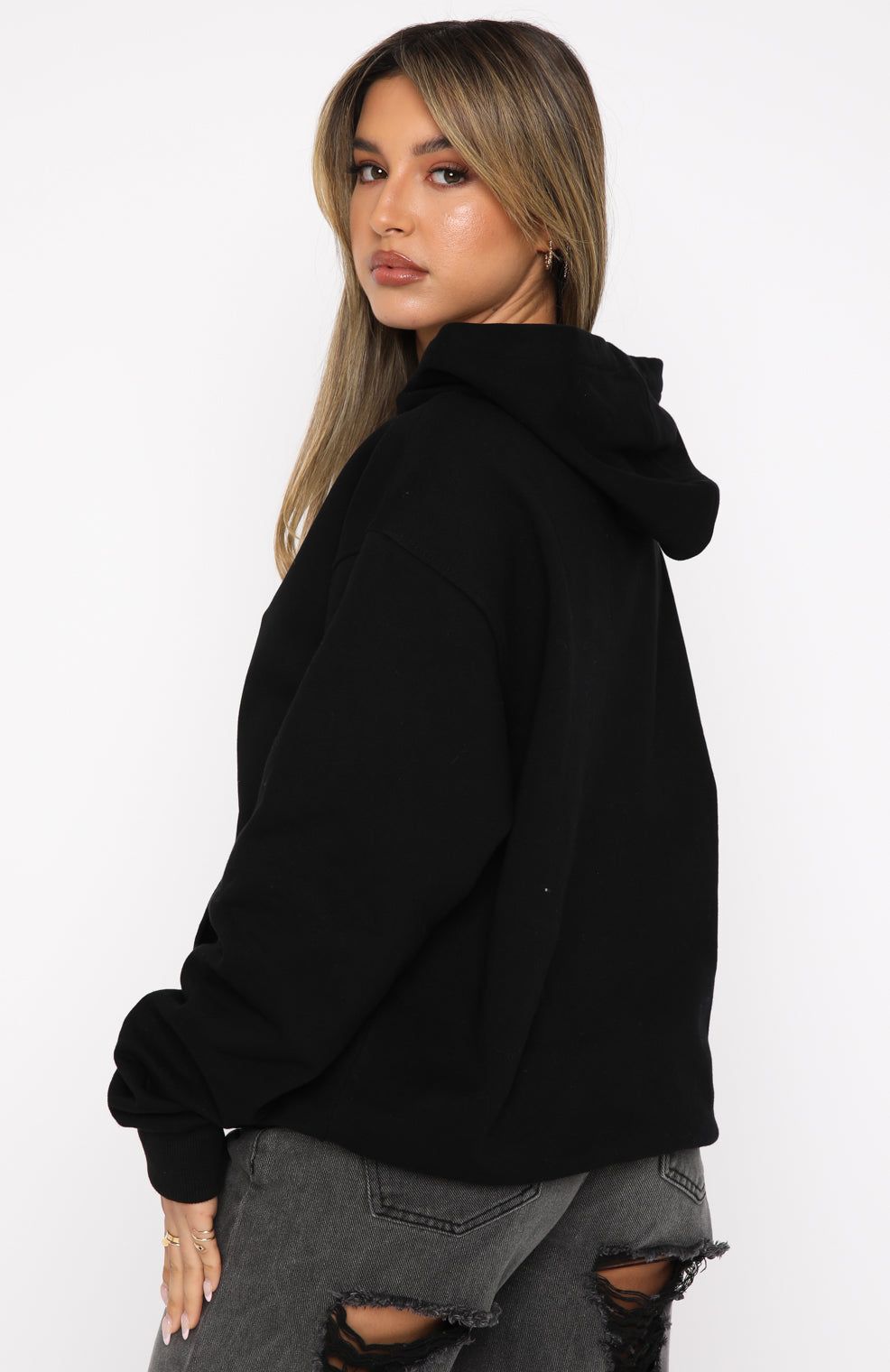 Do What It Takes Hoodie Black sold by White Fox Boutique product image thumbnail 4