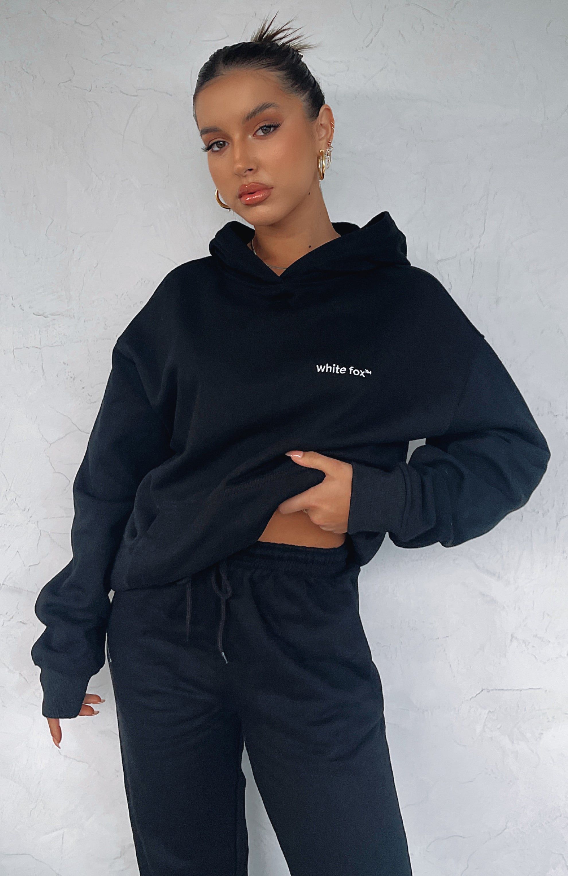 Do What It Takes Hoodie Black sold by White Fox Boutique