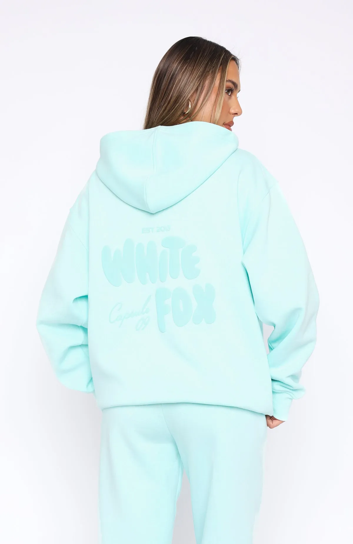 Capsule 9 Star Of The Moment Oversized Hoodie Mint sold by White Fox Boutique product image thumbnail 4