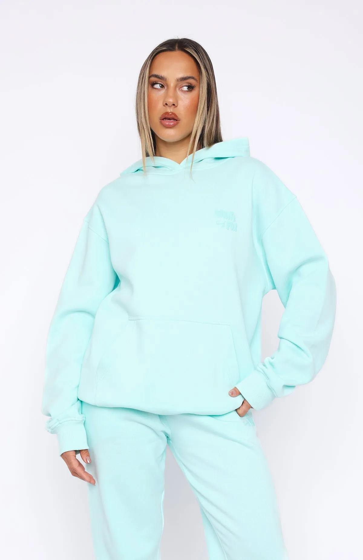 Capsule 9 Star Of The Moment Oversized Hoodie Mint sold by White Fox Boutique product image thumbnail 2