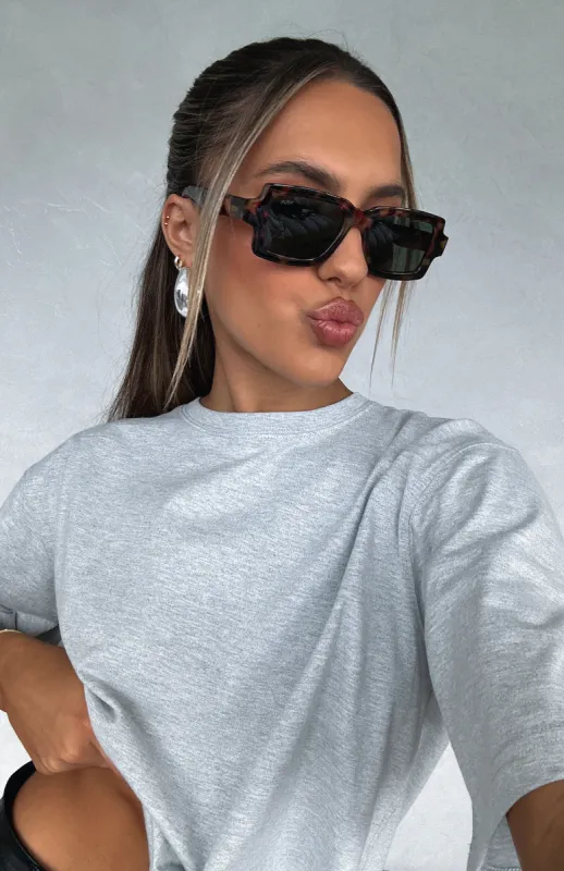 Manhattan Sunglasses Tortoise sold by White Fox Boutique