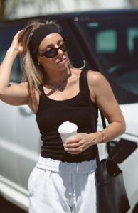 Gabriella Tank Top Black sold by White Fox Boutique