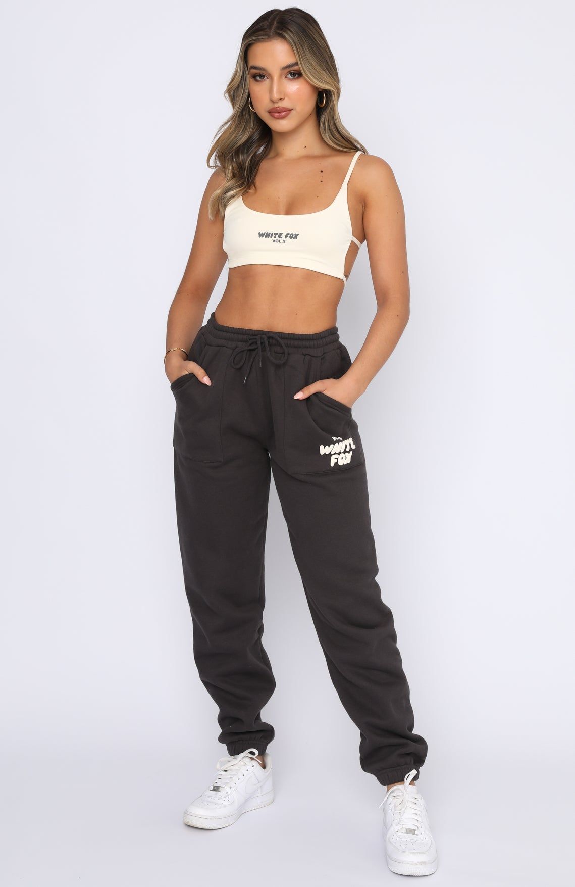 Offstage Ribbed Crop Vanilla sold by White Fox Boutique product image thumbnail 6