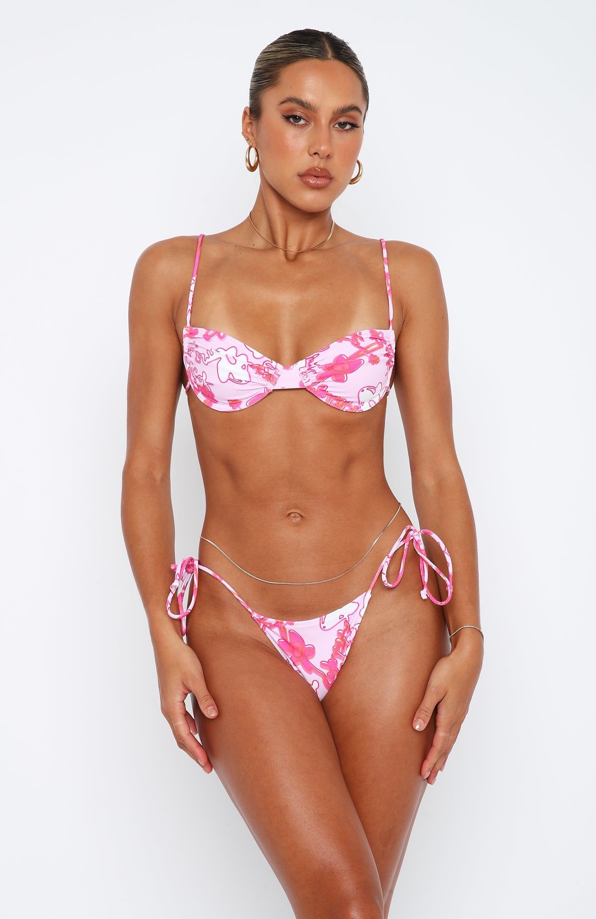 More Than A Dream Bikini Top Magenta Melt sold by White Fox Boutique product image thumbnail 4