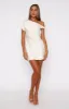 Supernova Mini Dress Oyster sold by White Fox Boutique