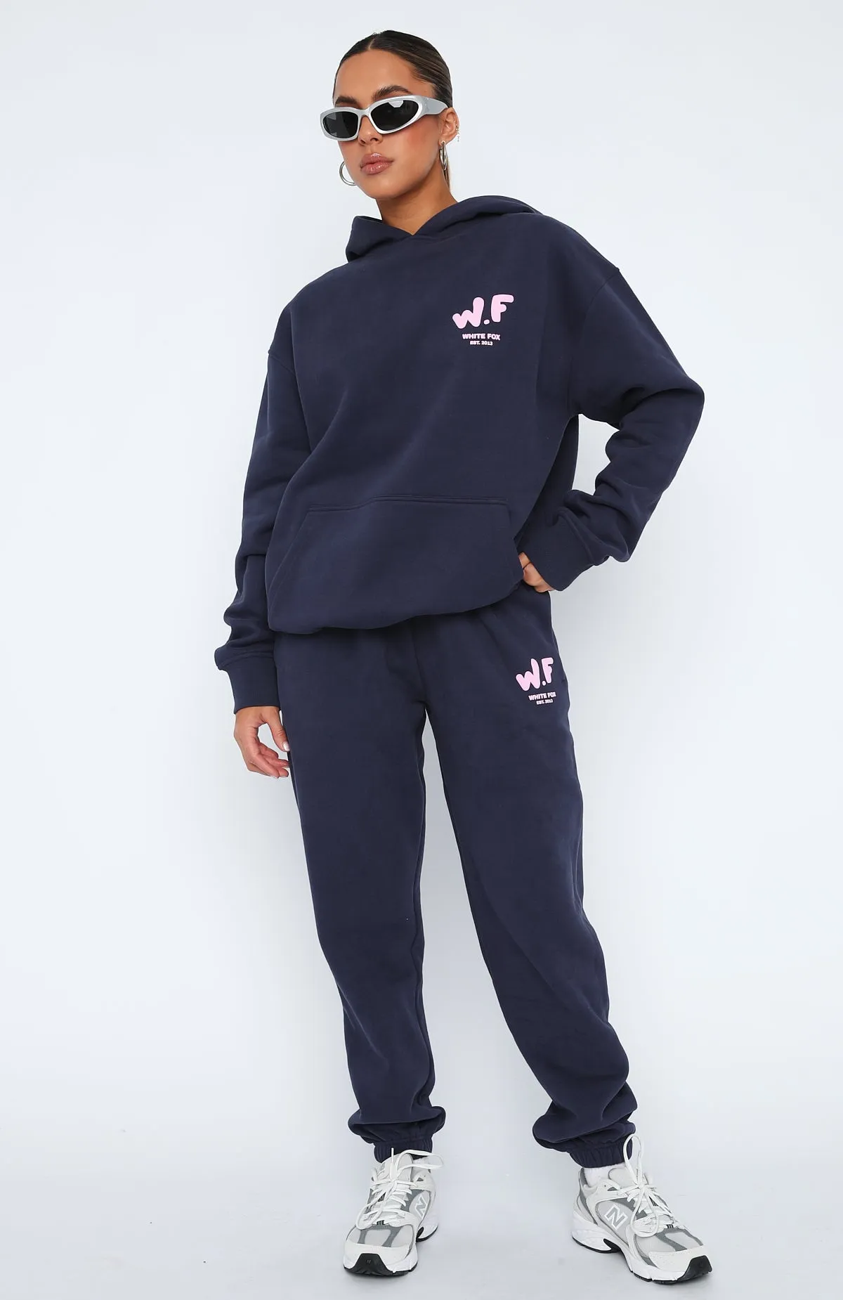 The New Standard Oversized Hoodie Navy sold by White Fox Boutique product image thumbnail 5