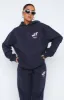 The New Standard Oversized Hoodie Navy sold by White Fox Boutique
