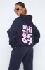 The New Standard Oversized Hoodie Navy sold by White Fox Boutique