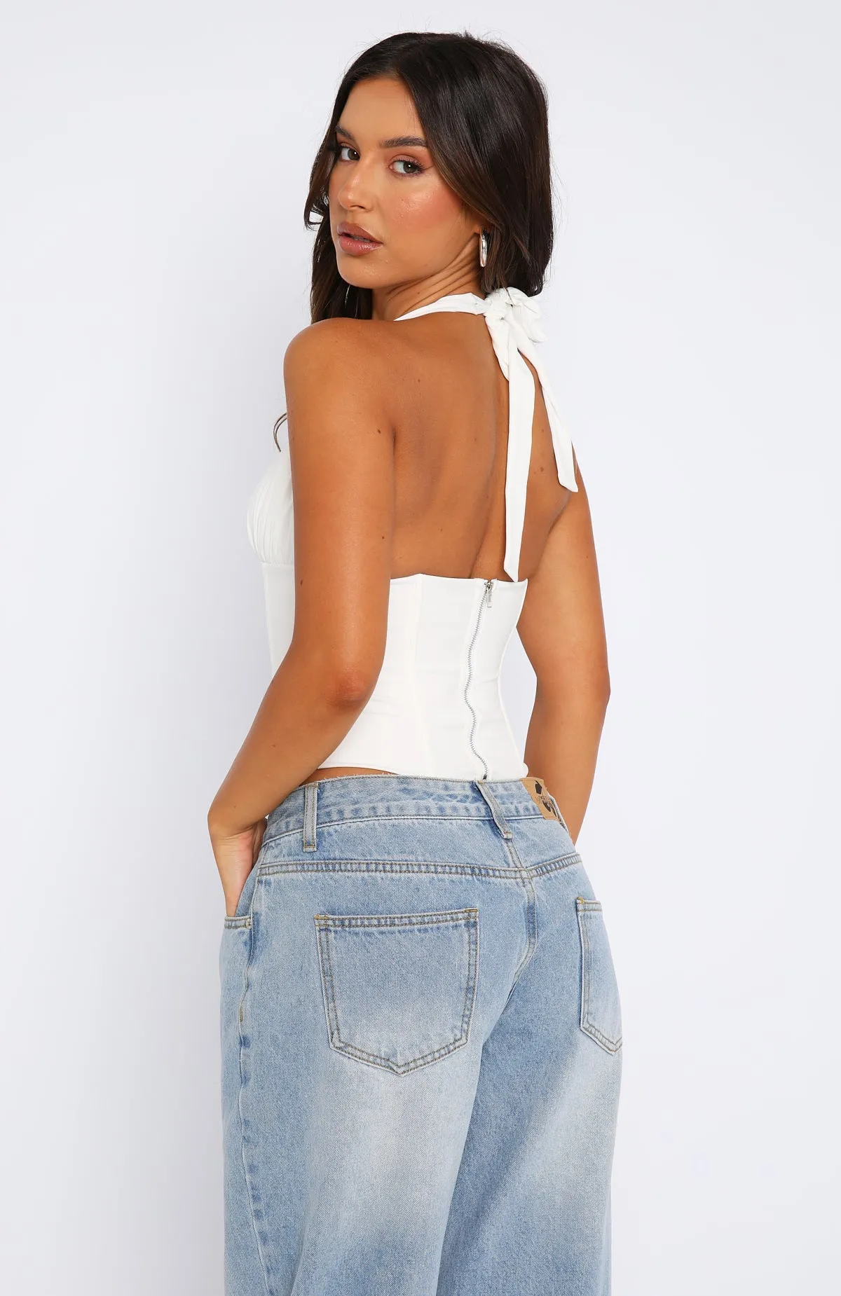 Story Of Us Bustier Off White sold by White Fox Boutique product image thumbnail 4