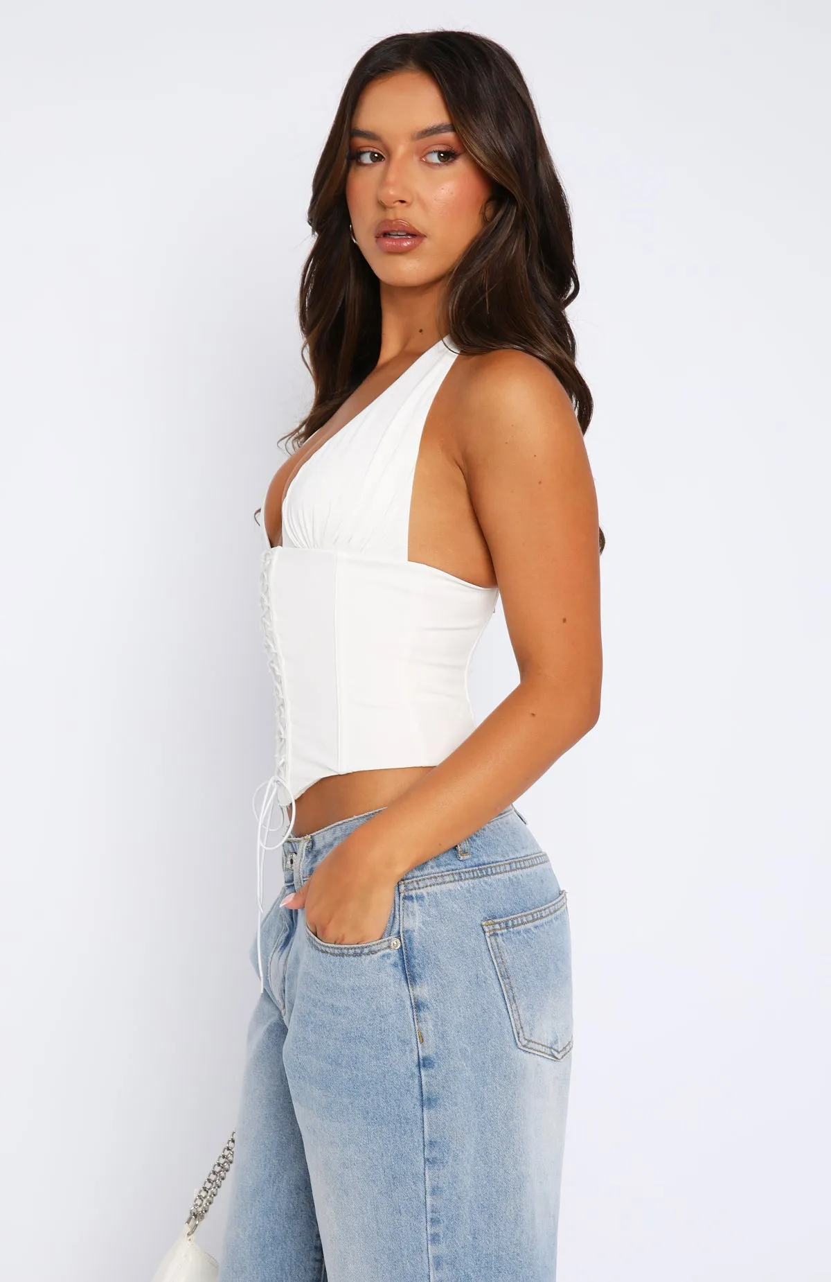 Story Of Us Bustier Off White sold by White Fox Boutique product image thumbnail 3