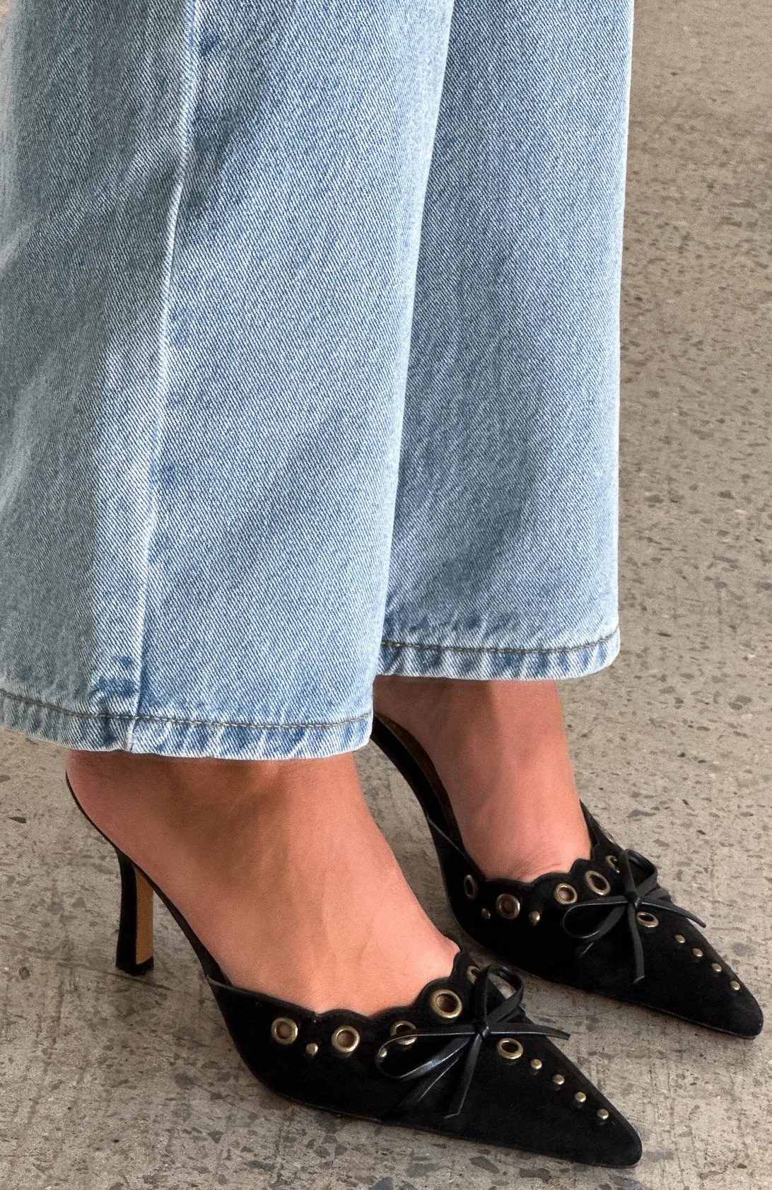 Leina Heels Black sold by White Fox Boutique product image thumbnail 5