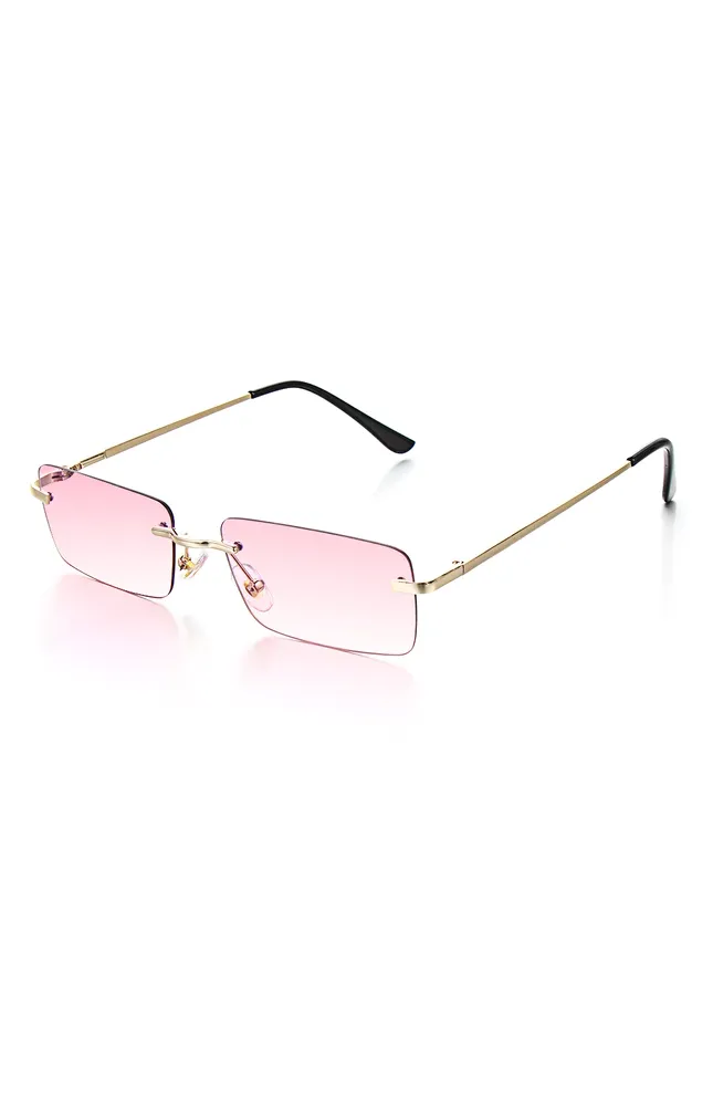 Mia Sunglasses Pink Fade sold by White Fox Boutique product image thumbnail 2