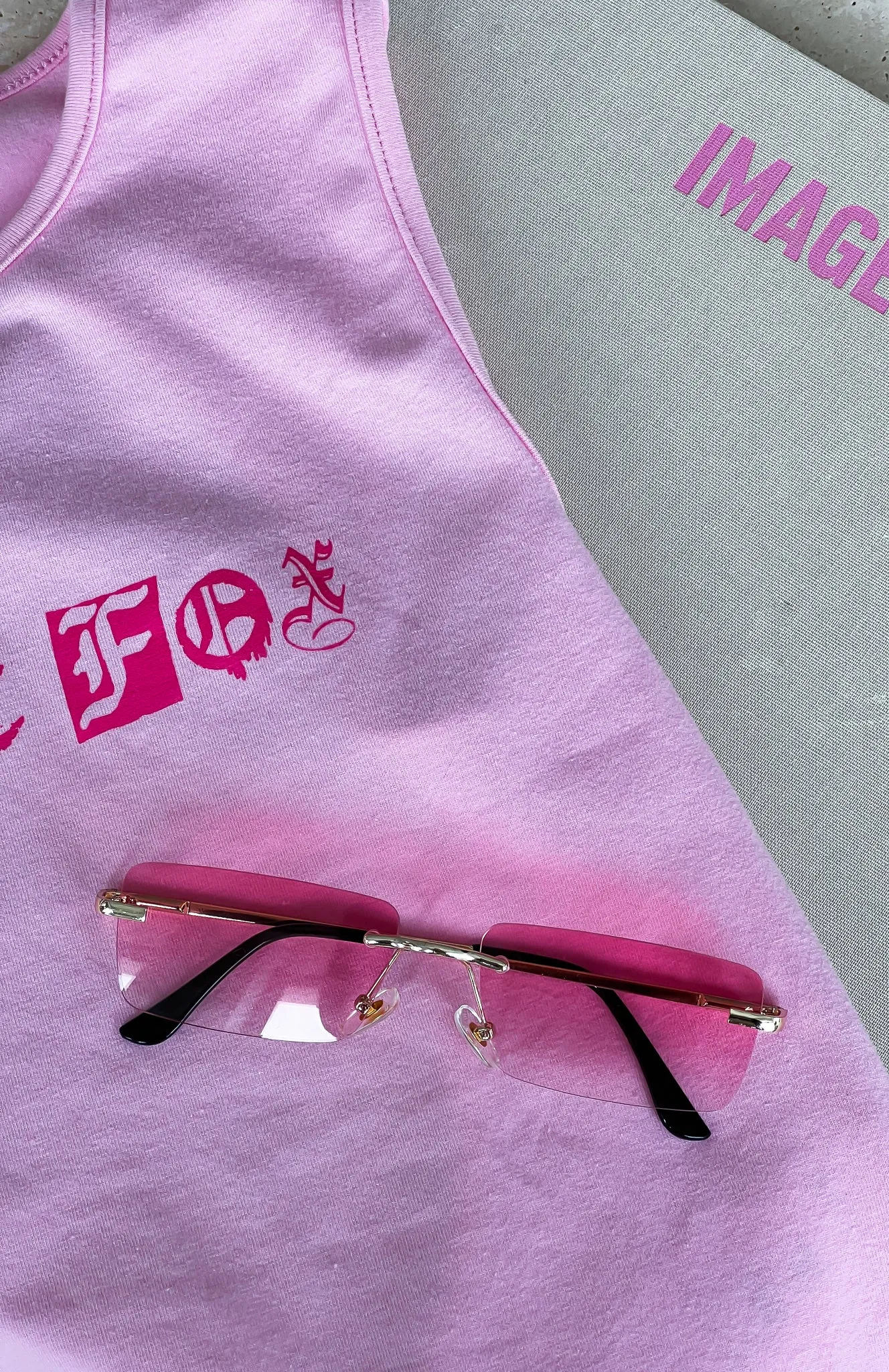 Mia Sunglasses Pink Fade sold by White Fox Boutique product image thumbnail 5