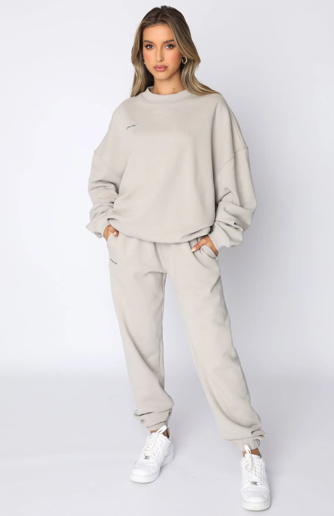 Not An Issue Sweatpants Mushroom sold by White Fox Boutique product image thumbnail 5