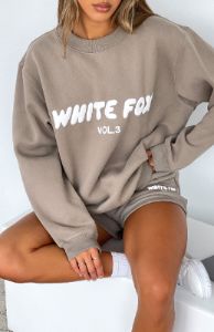 Offstage Sweater Fawn sold by White Fox Boutique