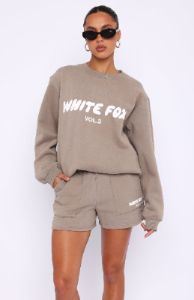 Offstage Sweater Fawn sold by White Fox Boutique