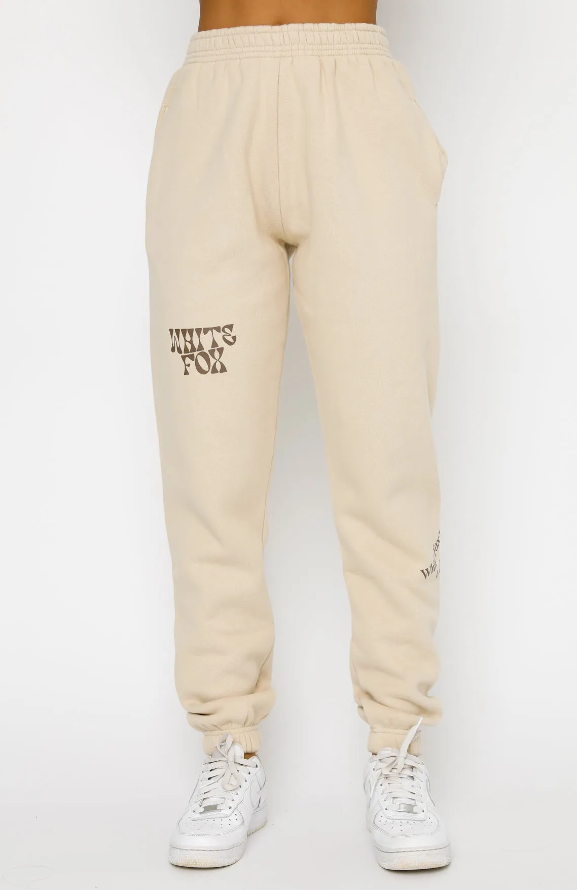 Can't Get Enough Sweatpants Sand sold by White Fox Boutique product image thumbnail 2