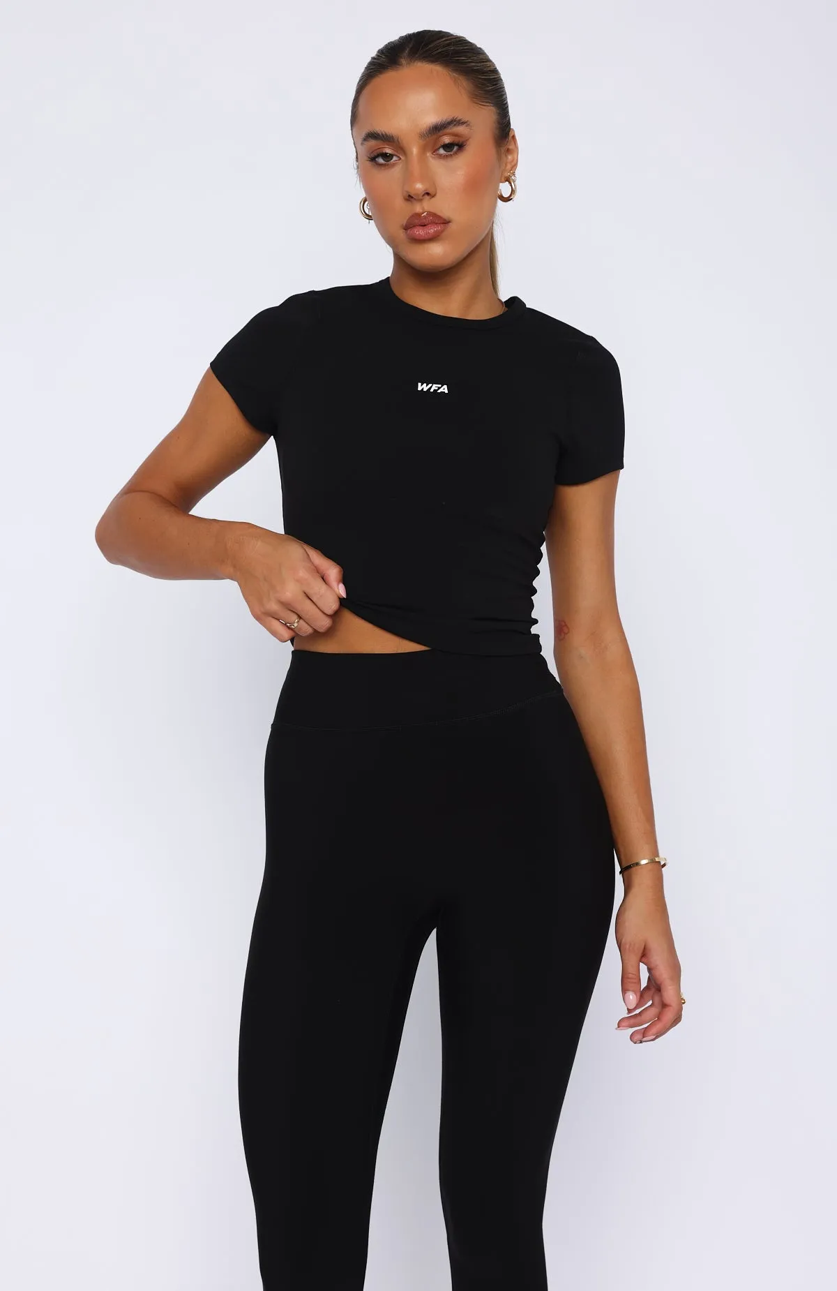 Dynamic Fusion Tee Black sold by White Fox Boutique product image thumbnail 2