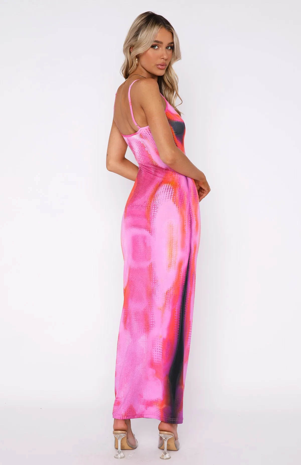 Feeling The Heat Maxi Dress Mars sold by White Fox Boutique product image thumbnail 4