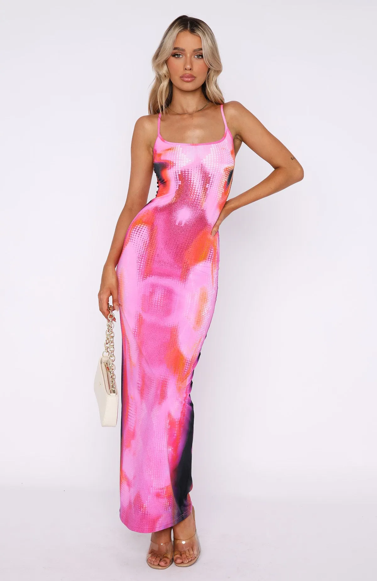 Feeling The Heat Maxi Dress Mars sold by White Fox Boutique product image thumbnail 2