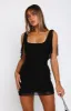 Don't Tell Me Now Mini Dress Black sold by White Fox Boutique