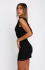 Don't Tell Me Now Mini Dress Black sold by White Fox Boutique
