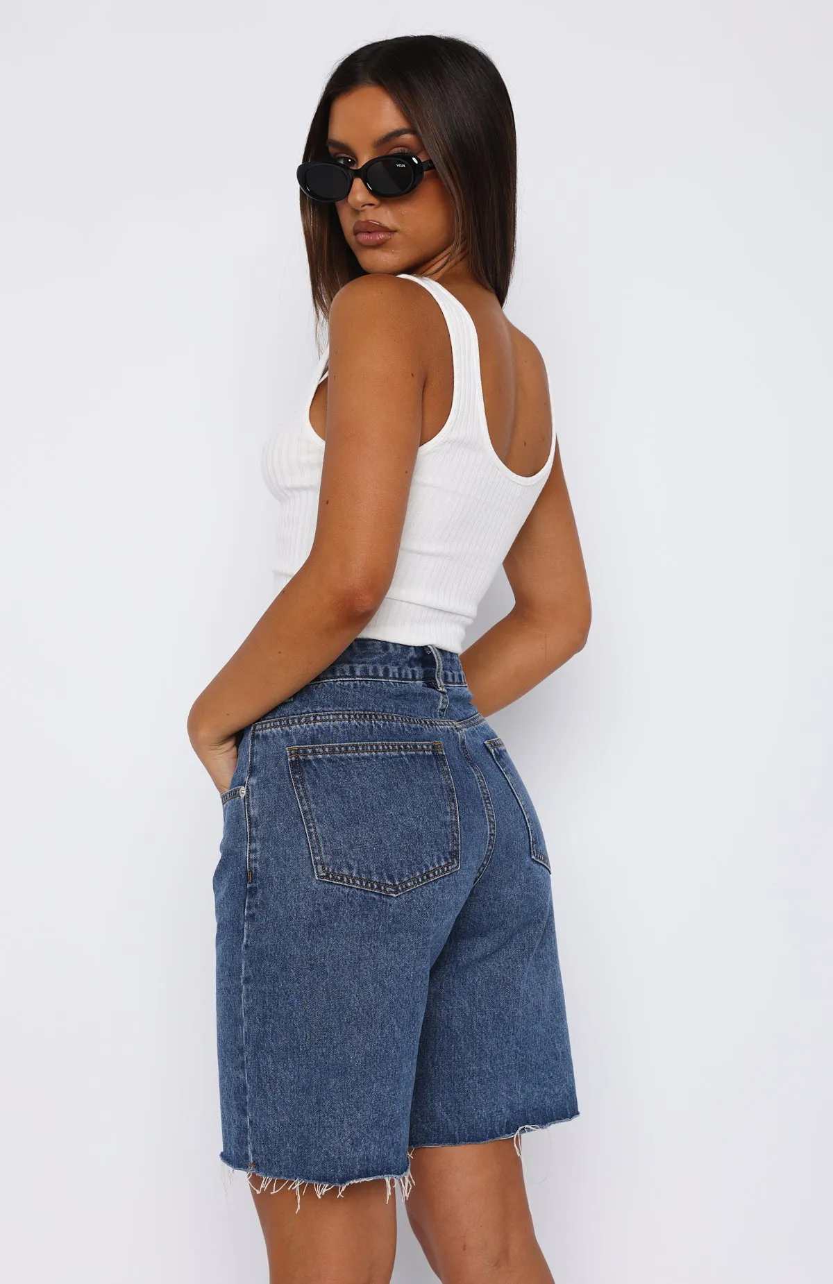 Keep Making Moves Tank Top White sold by White Fox Boutique product image thumbnail 4