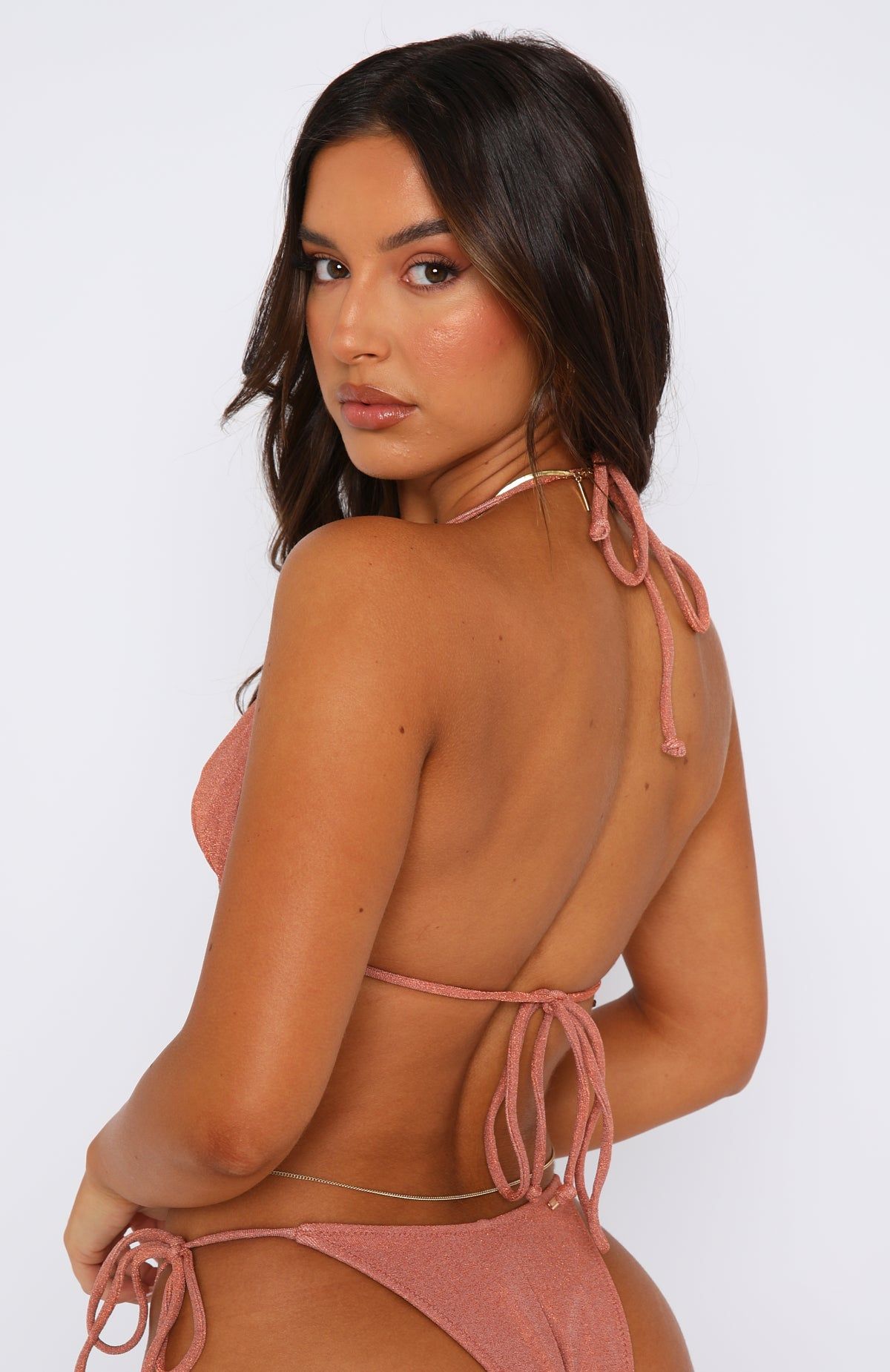 Dubrovnik Bikini Top Copper sold by White Fox Boutique product image thumbnail 3