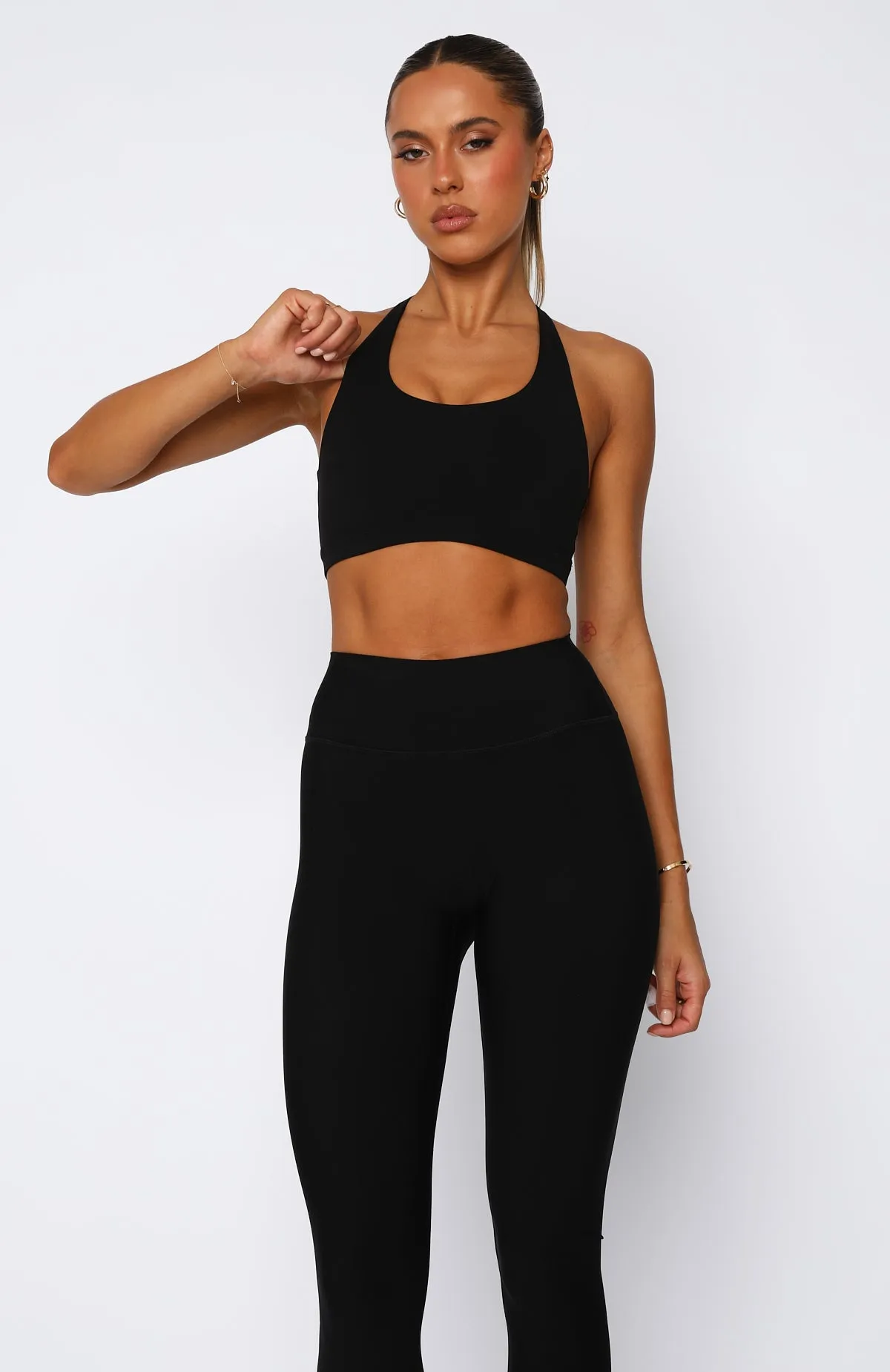 Eloise Sports Bra Black sold by White Fox Boutique product image thumbnail 2