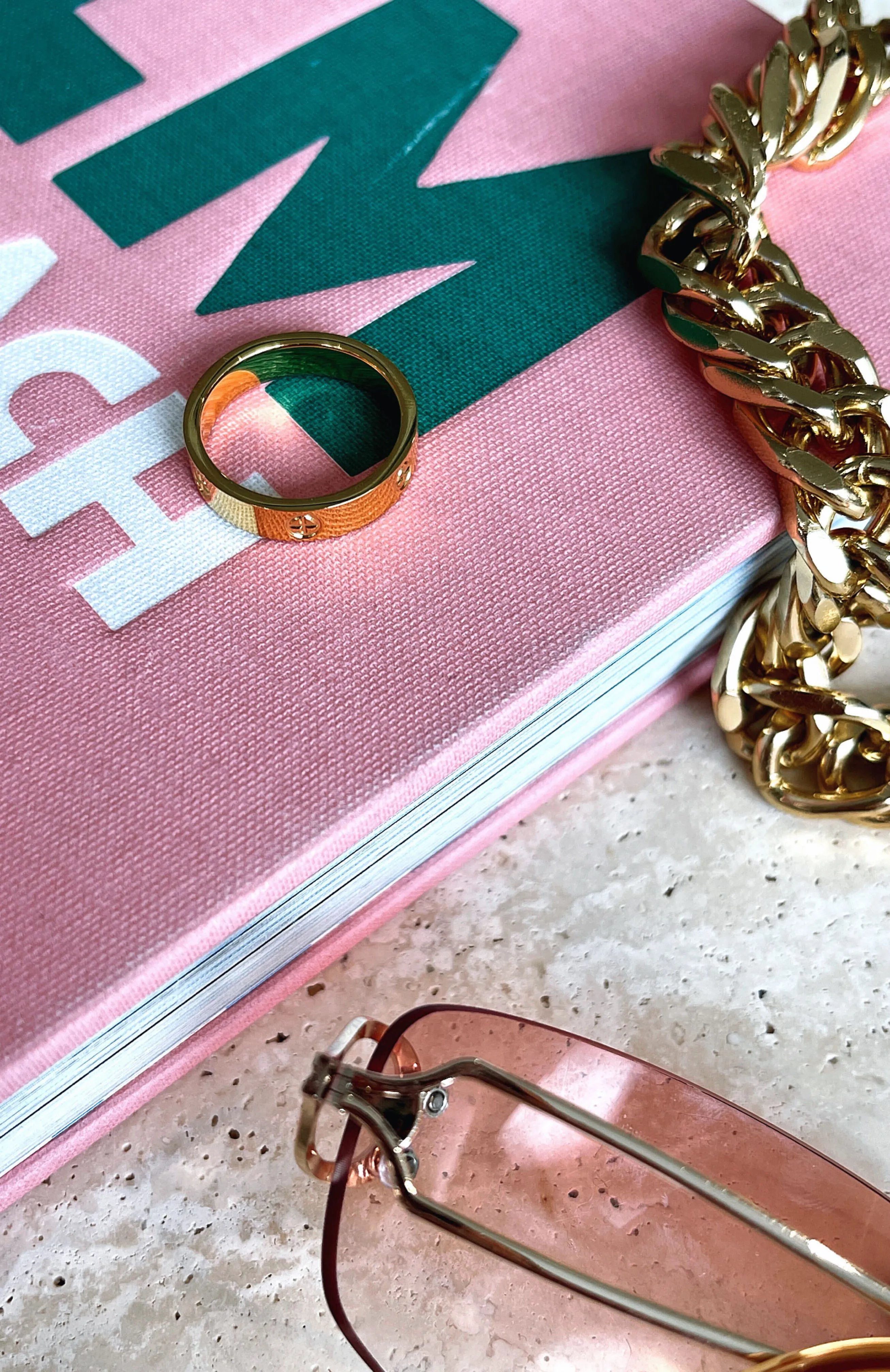 Bridie Ring Gold sold by White Fox Boutique product image thumbnail 2