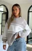 Moving Forward Oversized Sweater Moon sold by White Fox Boutique