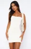 Loved By You Crochet Mini Dress White sold by White Fox Boutique