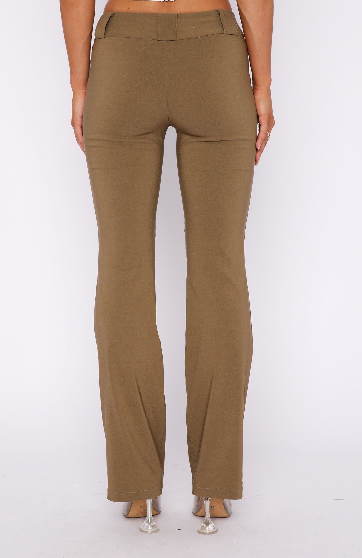 Don't Forget Me Pants Mocha sold by White Fox Boutique product image thumbnail 4