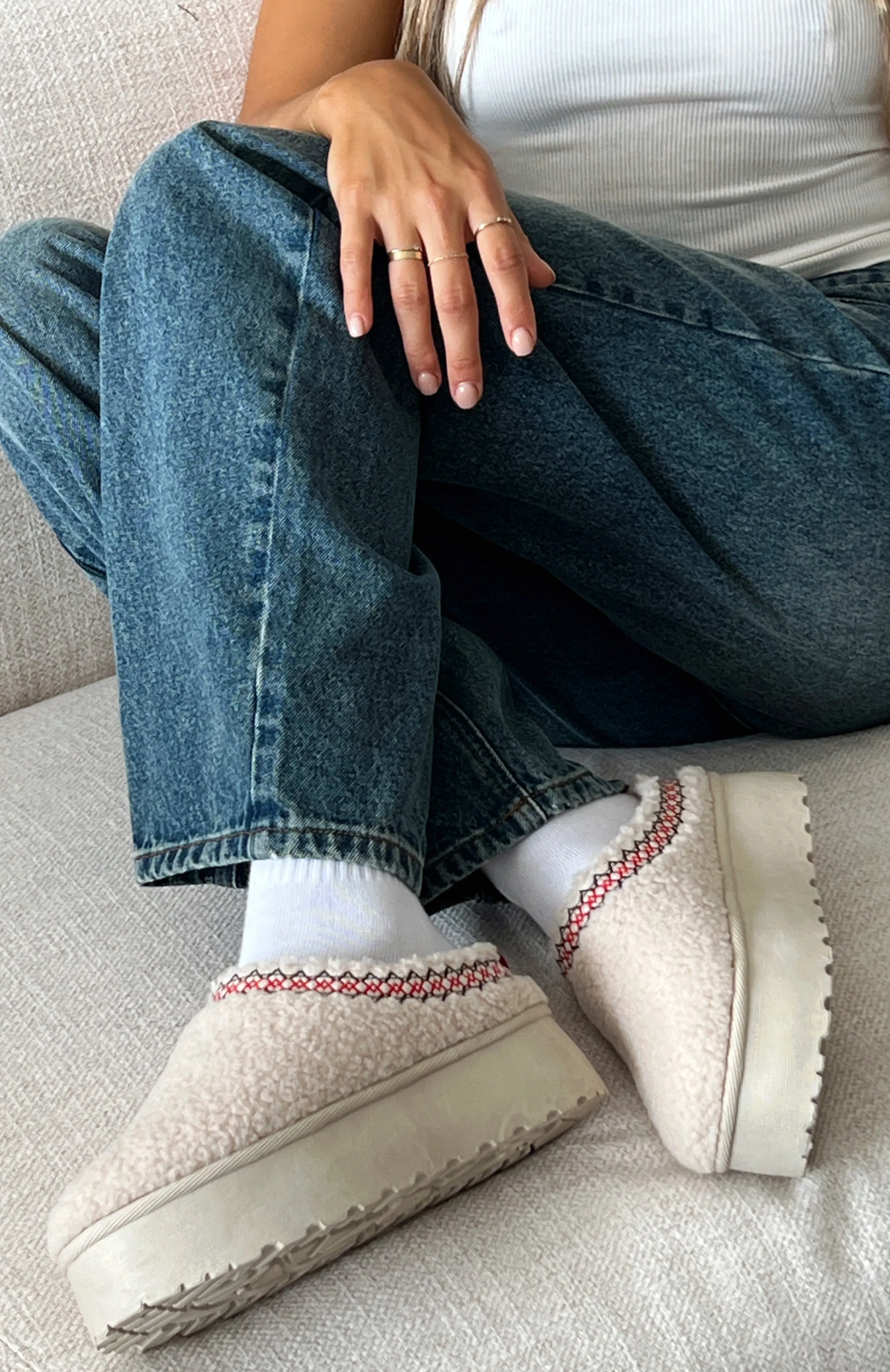 Poppy Snug Boots Beige sold by White Fox Boutique product image thumbnail 4