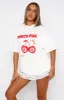 With Love In The Moment Oversized Tee White sold by White Fox Boutique