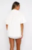 With Love In The Moment Oversized Tee White sold by White Fox Boutique
