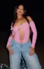 Atmosphere Embellished Long Sleeve Bodysuit Candy Pink sold by White Fox Boutique