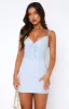 Hard To Love Mini Dress Periwinkle sold by White Fox Boutique