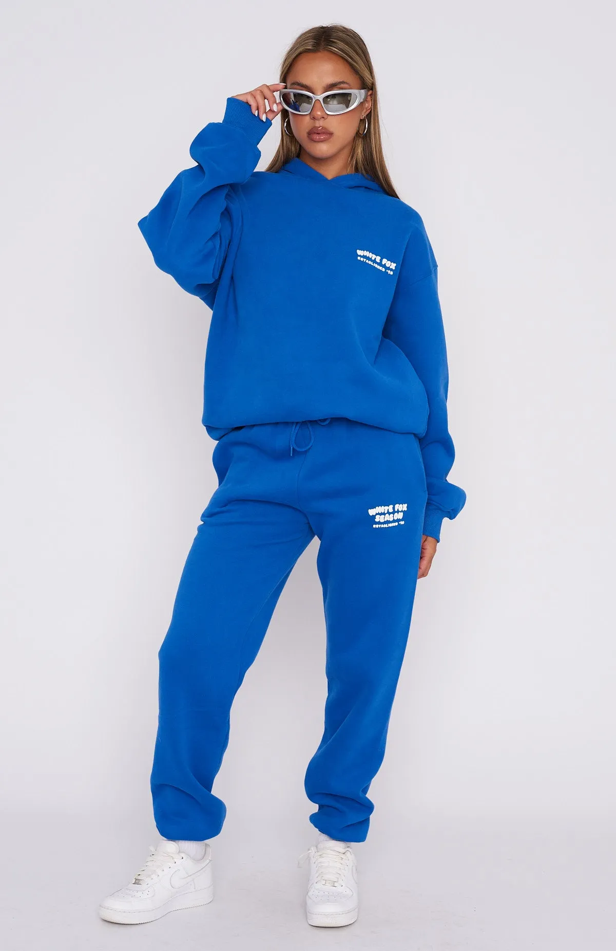 The Main Season Oversized Hoodie Electric Blue sold by White Fox Boutique product image thumbnail 5
