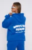 The Main Season Oversized Hoodie Electric Blue sold by White Fox Boutique