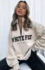 High Standard Zip Front Sweater Sand sold by White Fox Boutique