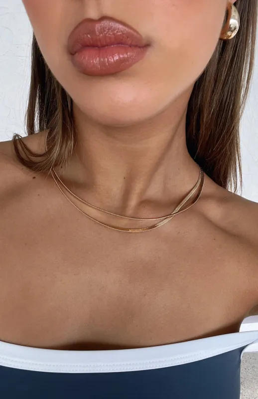 Enchanted Necklace Gold sold by White Fox Boutique