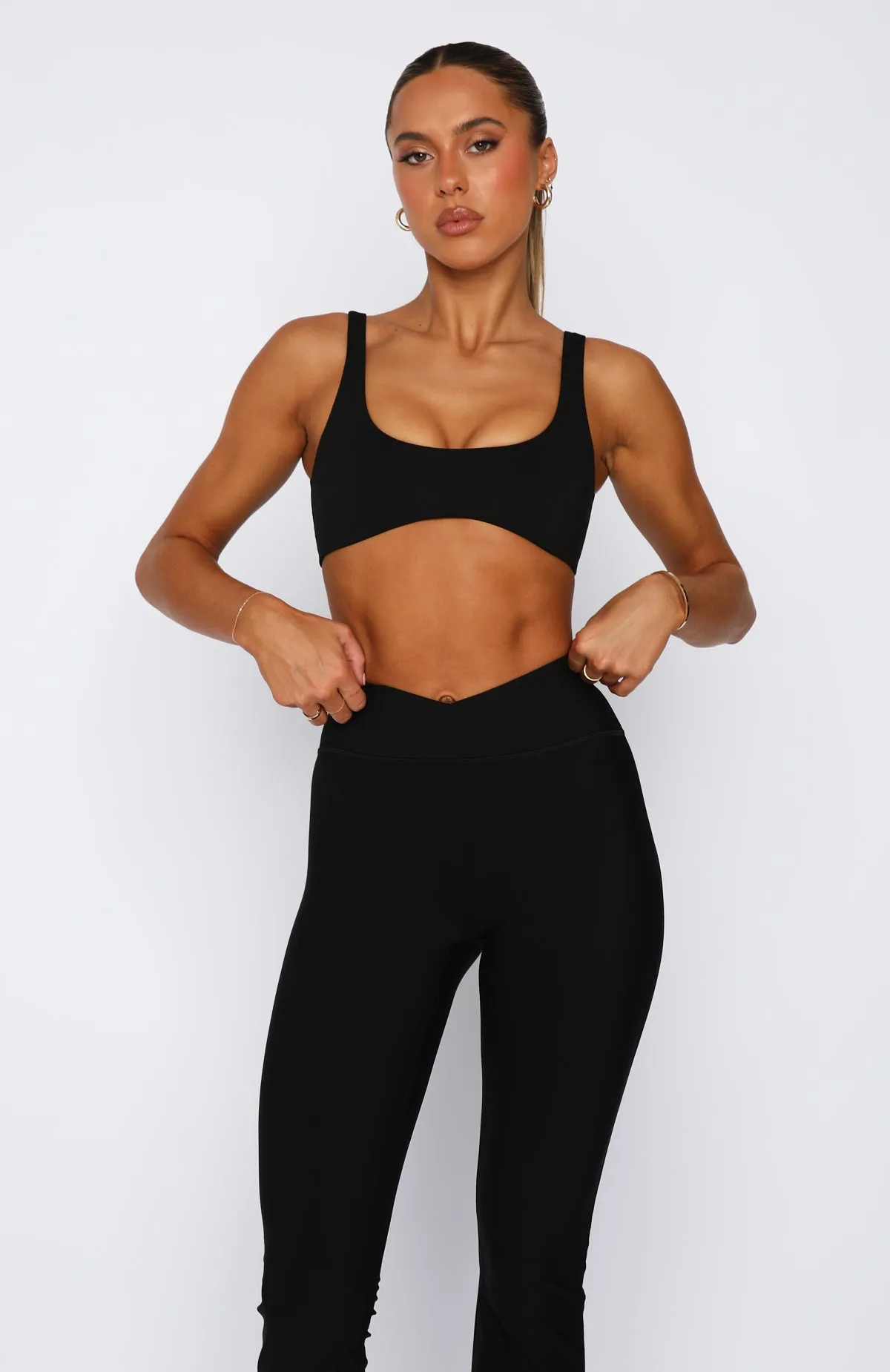 Penelope Sports Bra Black sold by White Fox Boutique product image thumbnail 2