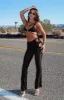 Put Your Hands Up Pants Black sold by White Fox Boutique