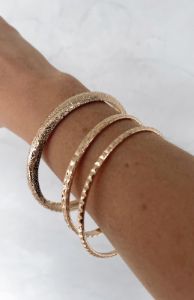 Ozzie Bracelet Set Gold sold by White Fox Boutique