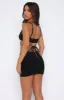 Rock With You Mini Dress Black sold by White Fox Boutique