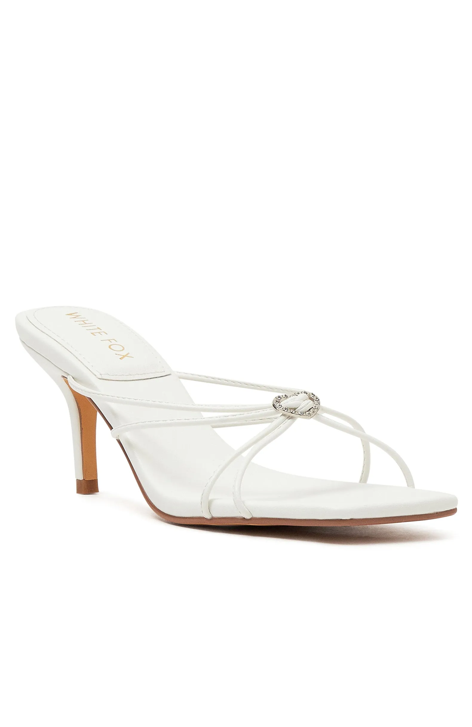 Florence Heels White sold by White Fox Boutique product image thumbnail 5