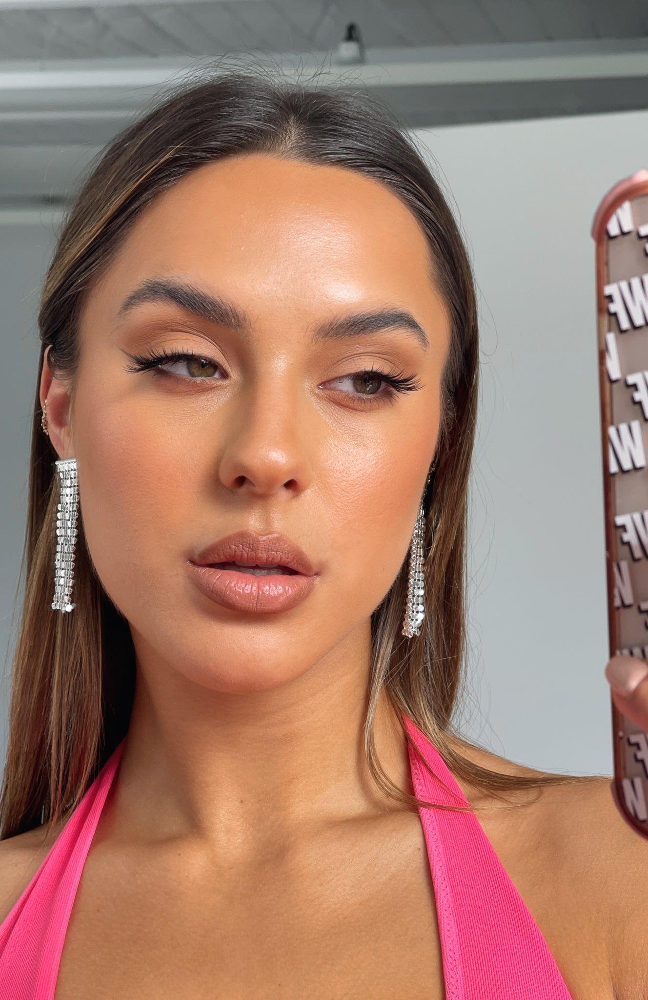 Bold Move Earrings Silver sold by White Fox Boutique product image thumbnail 4