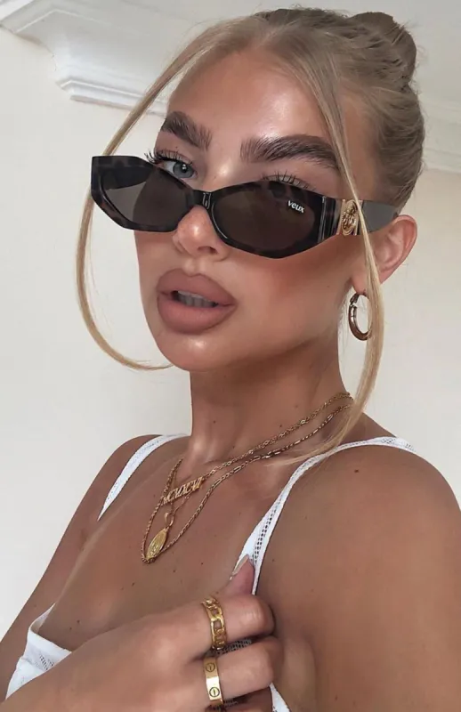 Kensington Sunglasses Tortoise sold by White Fox Boutique