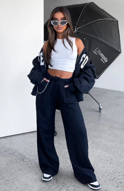 All About It Pants Black sold by White Fox Boutique